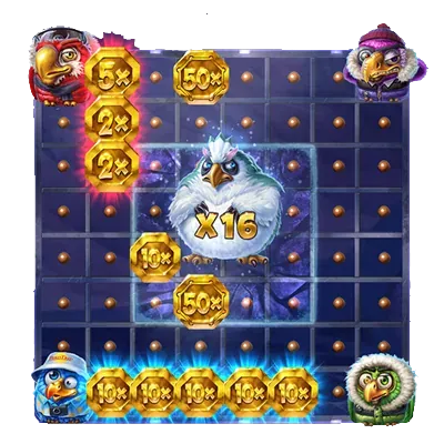 Pirots 4 Yeti Snack Time-funksjon i Frozen Fury