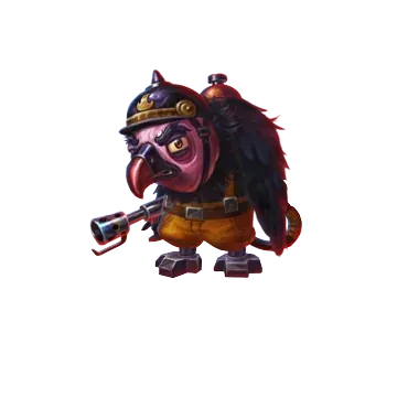Pirots 4 Fire Minion-fiende i Inferno-verdenen